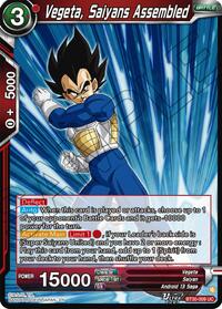 Vegeta, Saiyans Assembled | Three Glorious Fighters | Uncommon | Foil | #BT30-009