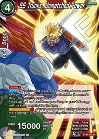 SS Trunks, Unmatched Power | Three Glorious Fighters | Super Rare | Foil | #BT30-010