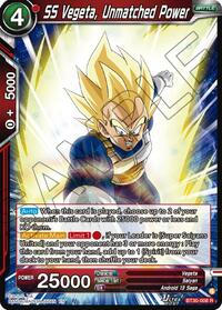 SS Vegeta, Unmatched Power | Three Glorious Fighters | Rare | Normal | #BT30-008