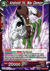 Android 14, War Demon | Three Glorious Fighters | Common | Normal | #BT30-014