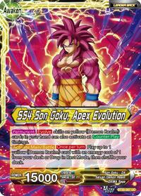 SS4 Son Goku (Mini) // SS4 Son Goku, Apex Evolution | Three Glorious Fighters | Uncommon | Foil | #BT30-067
