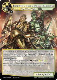 Jikoku-ten, Time-Guardian Shikigami | Masterpiece Collection 03 "Dimensional Hope" | Super Rare | Normal | #MP03-045 SR