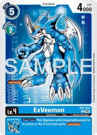 ExVeemon - EX1-014 (Reprint) | Advanced Booster Digimon Generation | Common | Foil | #EX1-014 C