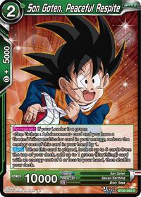 Son Goten, Peaceful Respite | Three Glorious Fighters | Common | Normal | #BT30-050