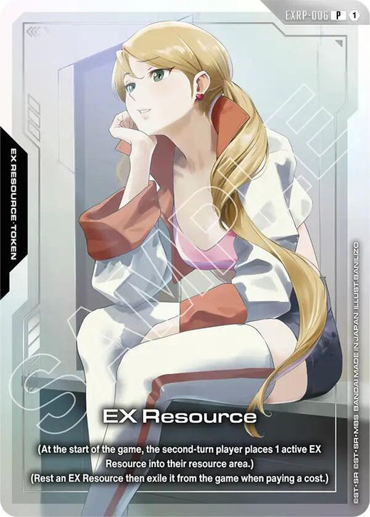 EX Resource (EXRP-006) (Premium Card Collection Gundam Assemble - PC01A) EXRP-006 Promo Holofoil