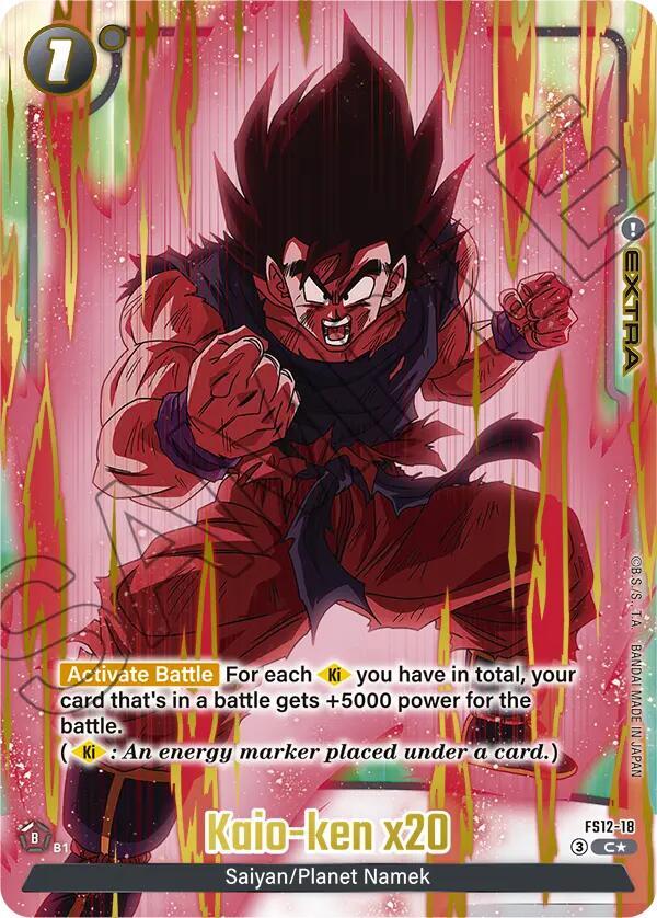 DBS Fusion World: Starter Deck EX: The Beat of Ki Singles