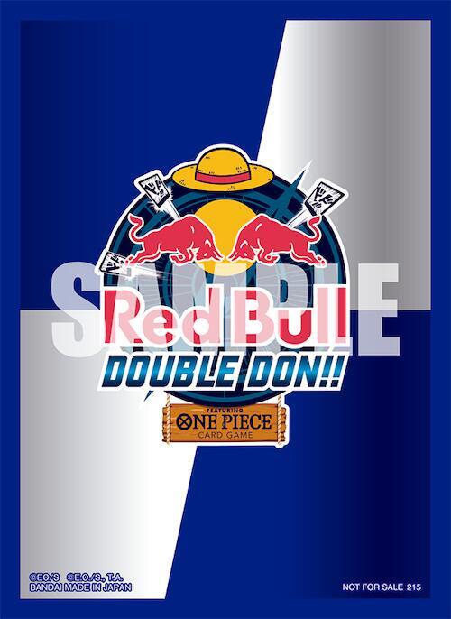 One Piece Card Game Official Sleeves - Red Bull Double Don!! (10-Pack)