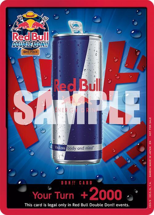 DON!! Card (Red Bull Double Don!!) DON!! Foil