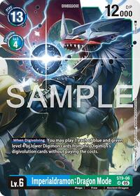 Imperialdramon: Dragon Mode - ST9-06 (Reprint) | Advanced Booster Digimon Generation | Super Rare | Foil | #ST9-06 SR