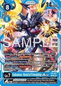 Gabumon - Bond of Friendship ACE (Reprint) | Advanced Booster Digimon Generation | Promo | Foil | #LM-022 P