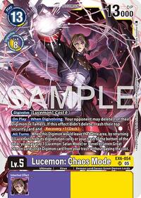 Lucemon: Chaos Mode (Reprint) | Advanced Booster Digimon Generation | Super Rare | Foil | #EX6-054 SR