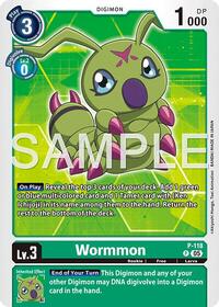 Wormmon - P-118 (Reprint) | Advanced Booster Digimon Generation | Promo | Foil | #P-118 P