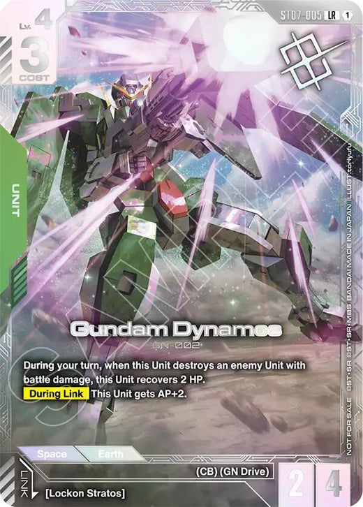 Gundam Dynames (Newtype Challenge 2026 Mission 2) ST07-005 Legend Rare Holofoil