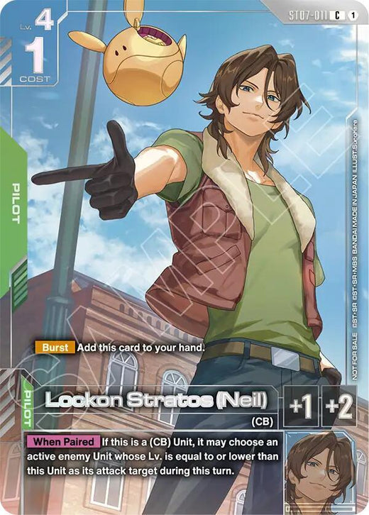 Lockon Stratos (Neil) (Newtype Challenge 2026 Mission 2) ST07-011 Common Holofoil