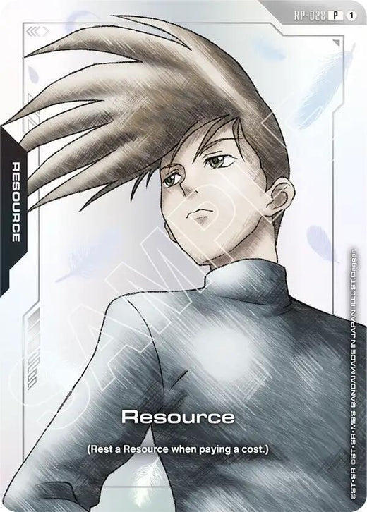 Resource (RP-028) (Premium Accessory Set - Mobile Suit Gundam Wing) RP-028 Promo Holofoil