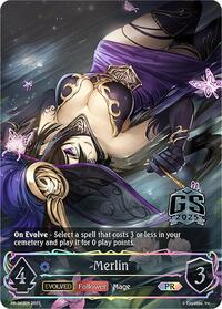 Merlin (Evolved) | Shadowverse: Evolve Promo Cards | Promo | Unspecified | #PR-343EN