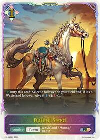 Dutiful Steed | Shadowverse: Evolve Promo Cards | Promo | Normal | #PR-346EN