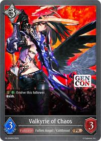 Valkyrie of Chaos - PR-246EN | Shadowverse: Evolve Promo Cards | Promo | Unspecified | #PR-246EN