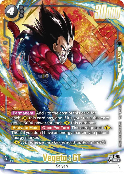 Vegeta : GT FB09-117 SR AA