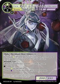 Lich, Pontiff of the Immortal Orchard | Masterpiece Collection 03 "Dimensional Hope" | Marvel Rare | Normal | #MP03-065 MR