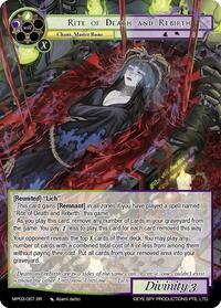 Rite of Death and Rebirth | Masterpiece Collection 03 "Dimensional Hope" | Super Rare | Normal | #MP03-067 SR
