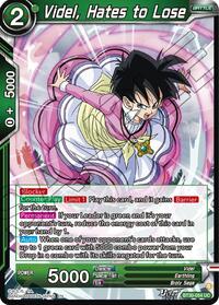 Videl, Hates to Lose | Three Glorious Fighters | Uncommon | Foil | #BT30-054