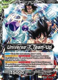 Son Goku, Android 17, & Frieza // Universe 7 Team-Up | Three Glorious Fighters | Uncommon | Foil | #BT30-081
