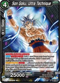 Son Goku, Ultra Technique | Three Glorious Fighters | Uncommon | Normal | #BT30-085