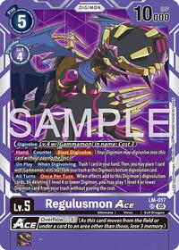 Regulusmon ACE (Reprint) | Advanced Booster Digimon Generation | Super Rare | Foil | #LM-017 SR