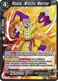 Rozie, Witchy Warrior | Three Glorious Fighters | Rare | Foil | #BT30-102