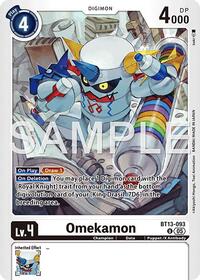 Omekamon - BT13-093 (Reprint) | Advanced Booster Digimon Generation | Uncommon | Foil | #BT13-093 U
