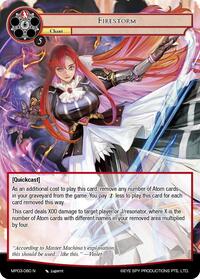 Firestorm | Masterpiece Collection 03 "Dimensional Hope" | Normal | Normal | #MP03-080 N