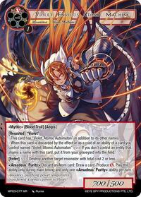 Violet, Envious Atomic Machine | Masterpiece Collection 03 "Dimensional Hope" | Marvel Rare | Normal | #MP03-077 MR