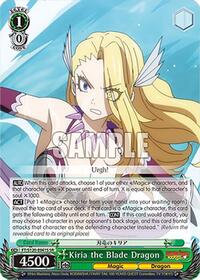 Kiria the Blade Dragon (SR) | FAIRY TAIL 100 YEARS QUEST | Super Rare | Normal | #FT/S120-E041S SR