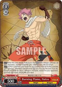 Burning Flame, Natsu | FAIRY TAIL 100 YEARS QUEST | Double Rare | Normal | #FT/S120-E052 RR
