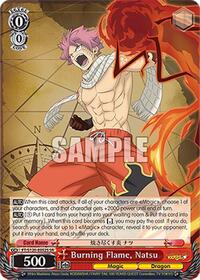 Burning Flame, Natsu (SR) | FAIRY TAIL 100 YEARS QUEST | Super Rare | Normal | #FT/S120-E052S SR