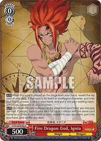Fire Dragon God, Ignia | FAIRY TAIL 100 YEARS QUEST | Uncommon | Normal | #FT/S120-E060 U