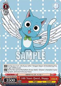 100 Years Quest, Happy (SR) | FAIRY TAIL 100 YEARS QUEST | Super Rare | Normal | #FT/S120-E063S SR
