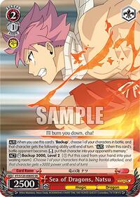Sea of Dragons, Natsu (SR) | FAIRY TAIL 100 YEARS QUEST | Super Rare | Normal | #FT/S120-E069S SR