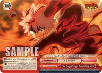 Fire Dragon King's Demolishing Strike | FAIRY TAIL 100 YEARS QUEST | Climax Rare | Normal | #FT/S120-E072 CR