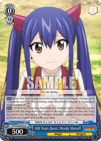 100 Years Quest, Wendy Marvell | FAIRY TAIL 100 YEARS QUEST | Rare | Normal | #FT/S120-E077 R