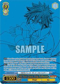 100 Years Quest, Gray Fullbuster (SSP) | FAIRY TAIL 100 YEARS QUEST | Super Special Rare | Unspecified | #FT/S120-E078SSP SSP