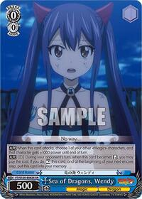 Sea of Dragons, Wendy (SR) | FAIRY TAIL 100 YEARS QUEST | Super Rare | Normal | #FT/S120-E082S SR