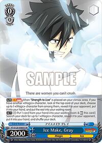 Ice Make, Gray (SR) | FAIRY TAIL 100 YEARS QUEST | Super Rare | Normal | #FT/S120-E085S SR