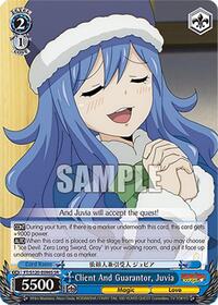 Client And Guarantor, Juvia (SR) | FAIRY TAIL 100 YEARS QUEST | Super Rare | Normal | #FT/S120-E096S SR
