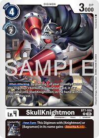 SkullKnightmon (Reprint) | Advanced Booster Digimon Generation | Rare | Foil | #BT7-058 R