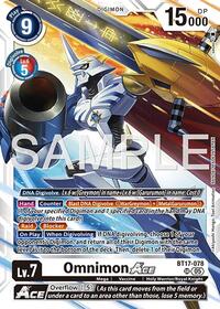 Omnimon ACE (Reprint) | Advanced Booster Digimon Generation | Super Rare | Foil | #BT17-078 SR