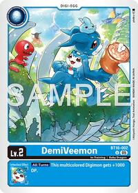 DemiVeemon - BT16-002 (Reprint) | Advanced Booster Digimon Generation | Uncommon | Foil | #BT16-002 U
