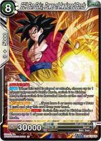 SS4 Son Goku, Power of Awakened Bonds | Three Glorious Fighters | Rare | Foil | #BT30-133