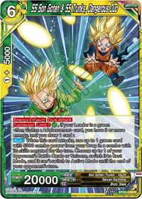 SS Son Goten & SS Trunks, Drangerous Duo | Three Glorious Fighters | Rare | Foil | #BT30-139